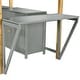 preview thumbnail 34 of 32, Twin Size Loft Bed with Built-in Storage Cabinet, Cubes & Foldable Desk, Solid Wood Loft Bed Frame for Kids Teens Adults