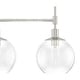 preview thumbnail 7 of 14, Hunter Xidane 5 Light Linear Chandelier - Dining Room, Kitchen Island - Contemporary, Transitional, Mid-Century Modern - 5-Light