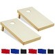 preview thumbnail 6 of 5, 1/2pcs 4'x2' Solid Wood Cornhole Game Board Set with 8 Bean Bags 2pcs