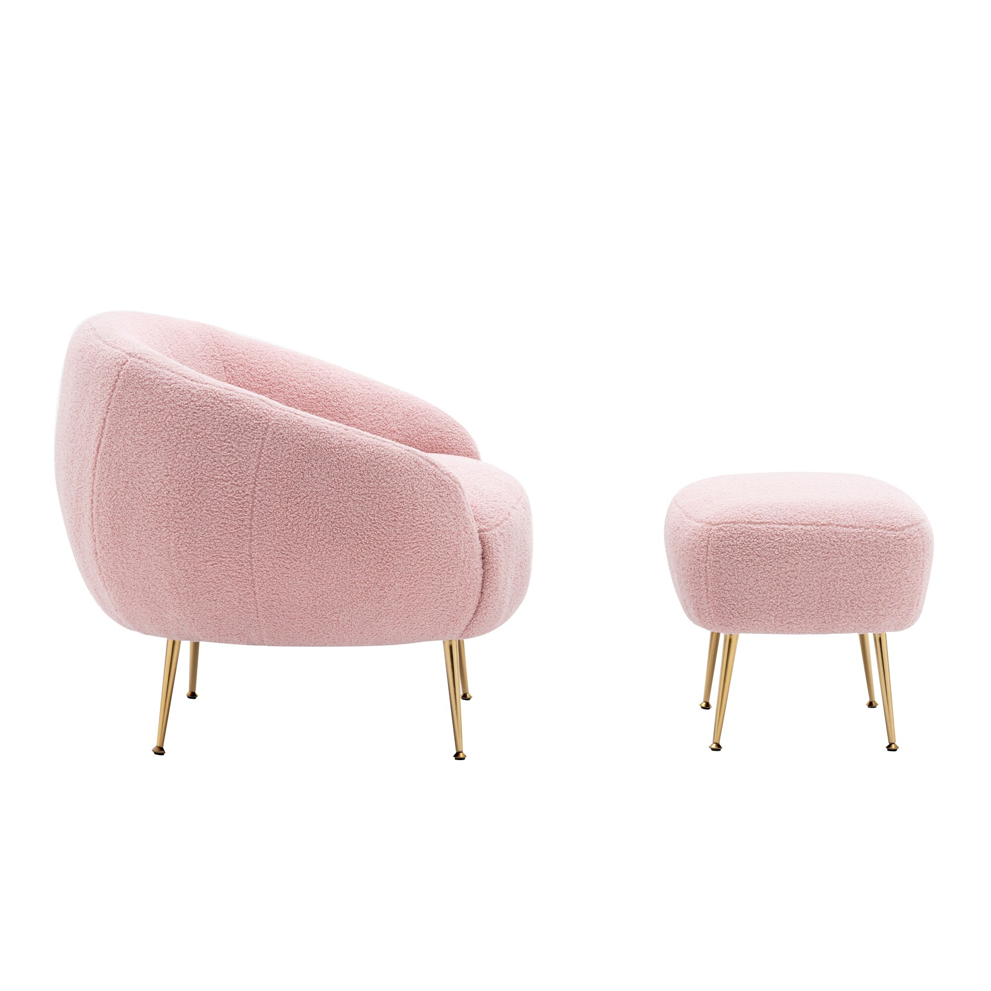Made pink sales armchair