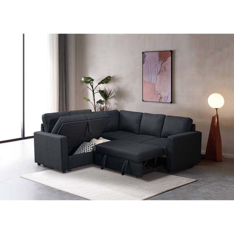 3 - Piece Upholstered Corner Sectional
