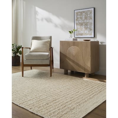 Livabliss Leman Global Striped Area Rug