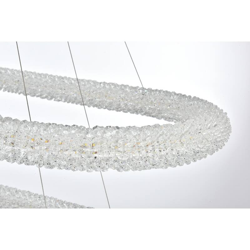 Indigo Home 51 inch Adjustable LED Chandelier