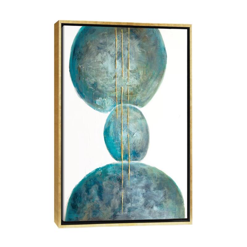 iCanvas "Balance" by Osnat Tzadok Framed Canvas Print - Gold - 26x18