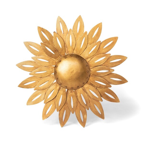Aged Copper Wall Dahlia