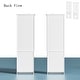 preview thumbnail 27 of 48, Large Entertainment Center Bookshelves 57x38 inch Hutch Space for TV