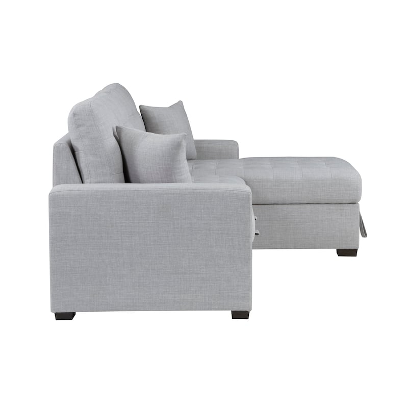 Miles 2-Piece Sectional Sofa Sleeper with Right Chaise