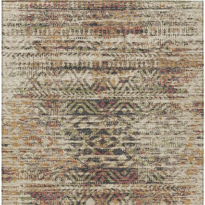 HomeRoots Moroccan Transitional Rectangle Outdoor Rug
