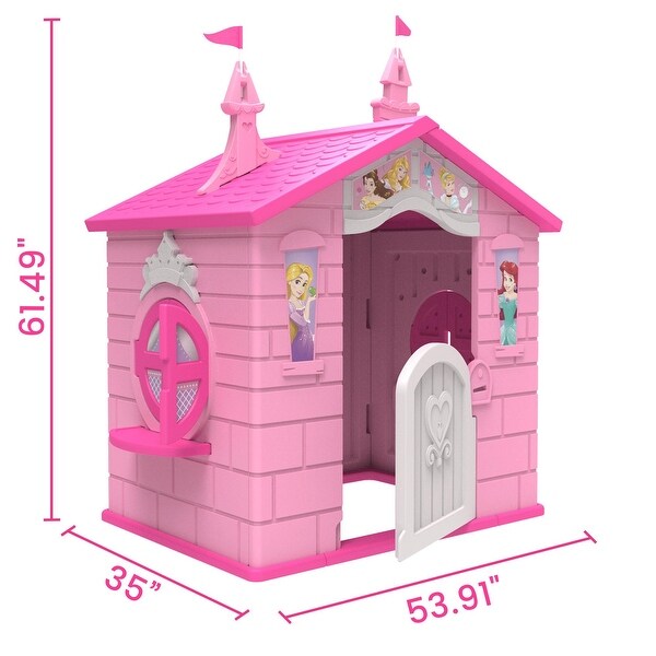 Princess Plastic Indoor,Outdoor Playhouse with Easy Assembly - Bed Princess Plastic Indoor,Outdoor Playhouse with Easy Assembly - Bed