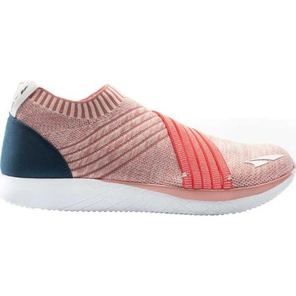coral slip on sneakers