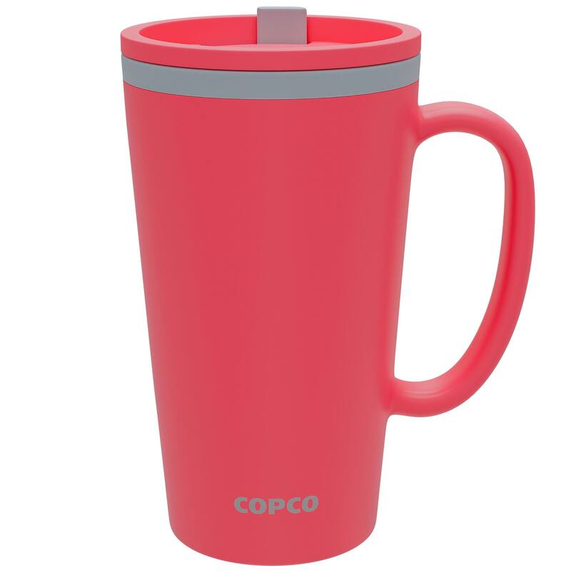 Copco 16 Oz Cone Desk Mug - Coral Red