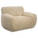 preview thumbnail 4 of 6, Uttermost Abide Sheepskin Accent Chair - 51"W x 31"H x 42"D