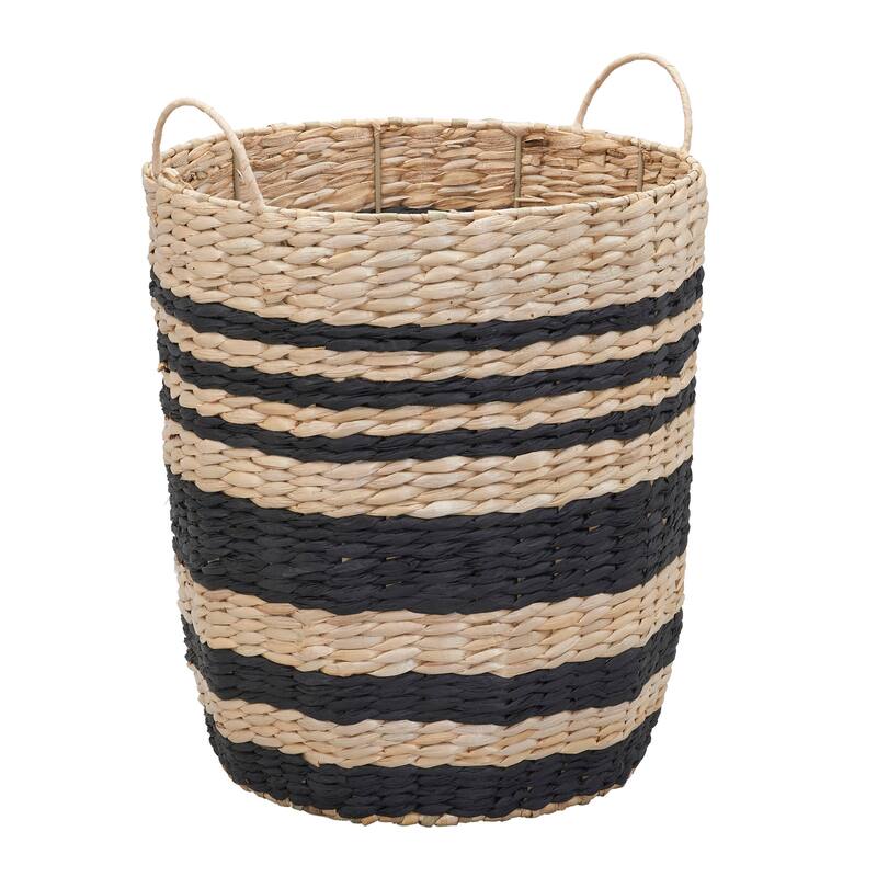 Household Essentials Cattail and Paper Pillar Basket