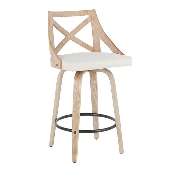 Whitewash Bar Stool, Shop The Gray Barn Charlotte Counter Stool With White Washed Wood Set Of 2 On Sale Overstock 31511938