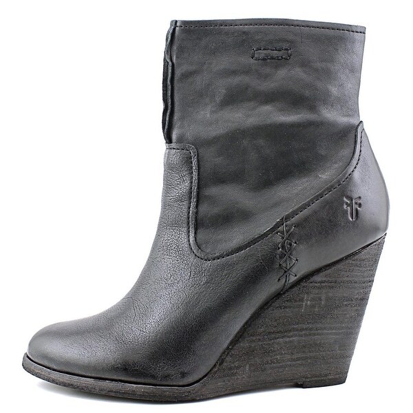 frye cece wedge heel boot