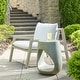 preview thumbnail 2 of 5, Uttermost Lithos Gray Outdoor Accent Table