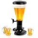 preview thumbnail 2 of 7, Costway 3L Cold Draft Beer Tower Dispenser Plastic with LED Lights