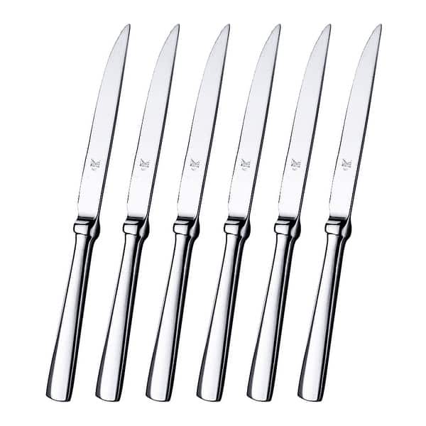 slide 1 of 1, Mepra Steak Knives Gift Box - 6 Pieces - Stainless Steel - Silver Silver