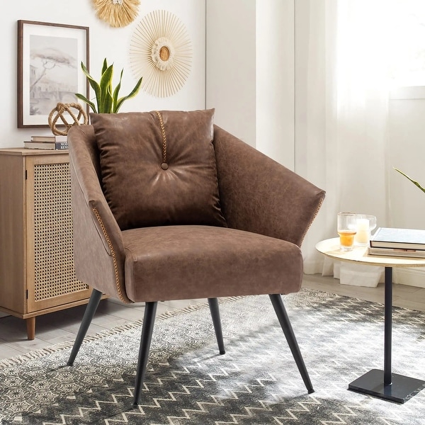 Accent Chairs Mid Century Modern Chair for Living Room Bedroom