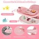 preview thumbnail 15 of 22, Babyjoy Foldable Highchair Baby Feeding Chair with 360° Rotating - See Details