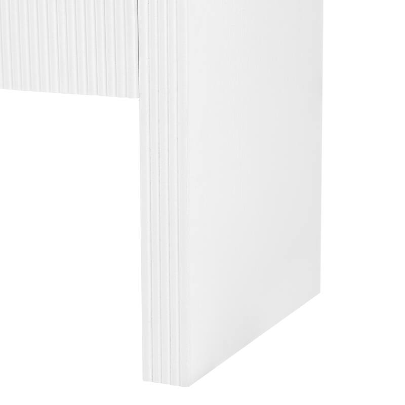 Striped Storage Sideboard with 4 Doors