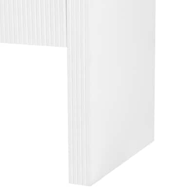 Striped Storage Sideboard with 4 Doors