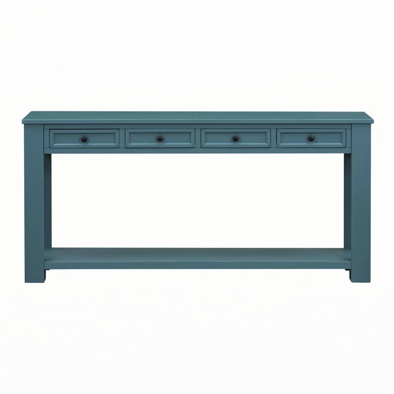 Console Table/Sofa Table(Dark Blue)