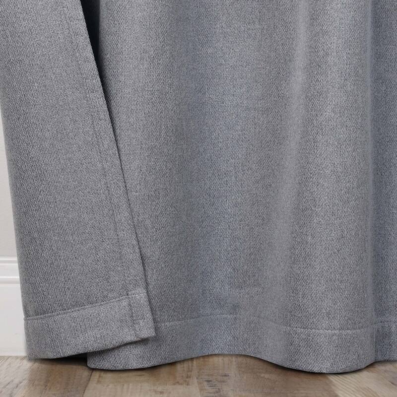 Superior Nyan 100% Blackout Grommet Curtains, Set of 2 Panels