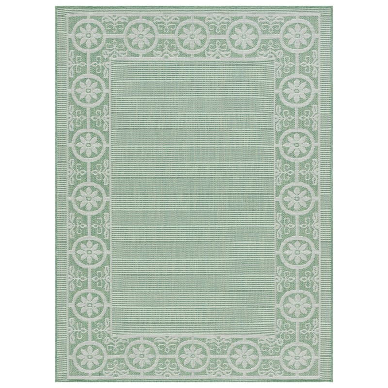 SAFAVIEH Bermuda Broerine Geometric Indoor/Outdoor Waterproof Rug - 8' x 10'