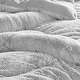 preview thumbnail 3 of 8, Are You Kidding Bare - Coma Inducer® Oversized Comforter - Antarctica Grey