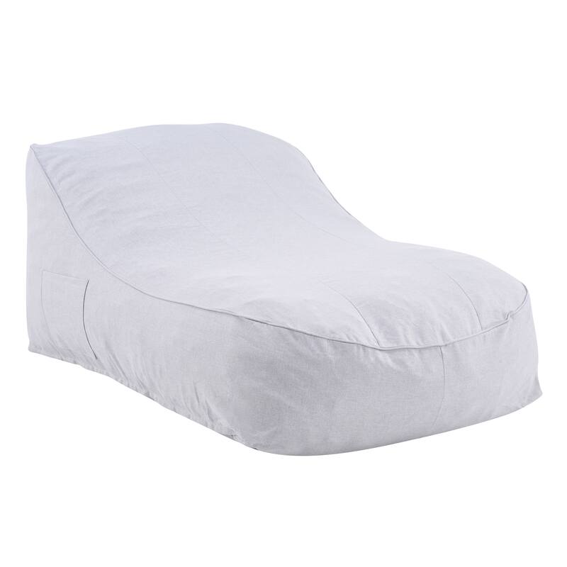 Christopher Knight Home - Hilary Modern Outdoor Upholstered Bean Bag with Storage