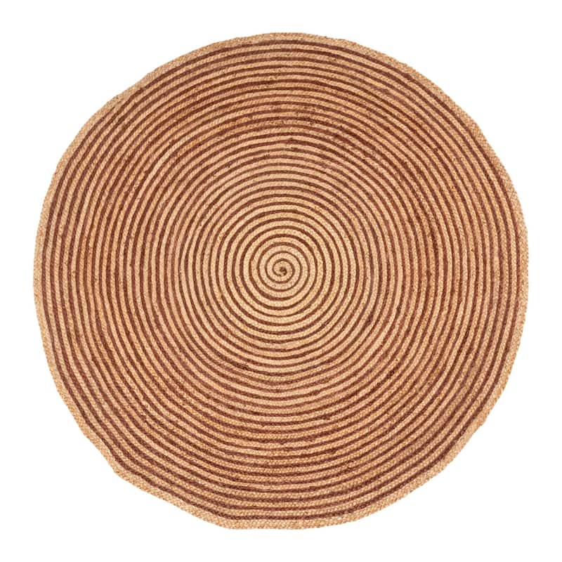 Superior Braided Jute Reversible Indoor Outdoor Area Rug