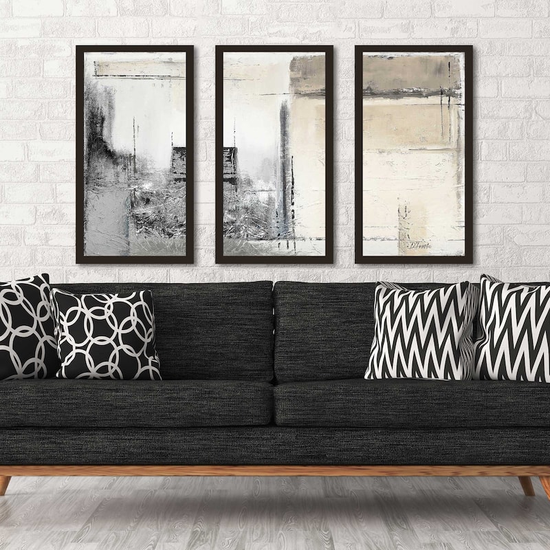"Winter Dusk I" 3 Piece Print on Acrylic