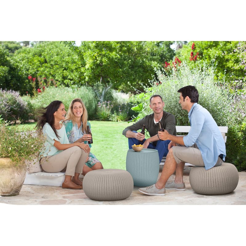 Keter Cozy Urban Knit 3-piece Patio Set