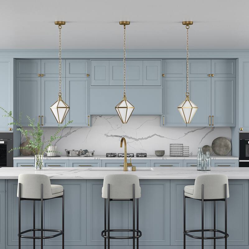 Adara 10" Wide Pendant with Glass Shade