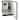 U-Line UHRF124-IS01A Refrigerator Freezer 24 In Reversible Hinge Integrated Solid 115v