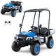preview thumbnail 20 of 38, Costway 24V 7AH Kids Golf Cart 4WD 2 Seater Ride on Car with Sun Shade