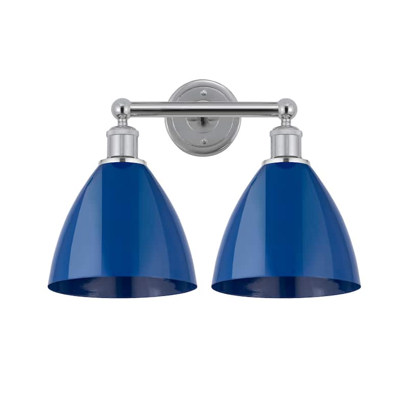 Innovations Lighting 616-2W-12-17 Plymouth Vanity Plymouth Dome 2