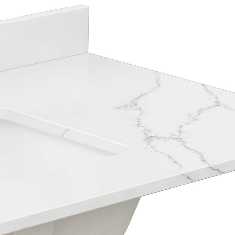 Wyndham Collection WCFQC342STOPUNS-Q 42" Quartz Vanity Top with
