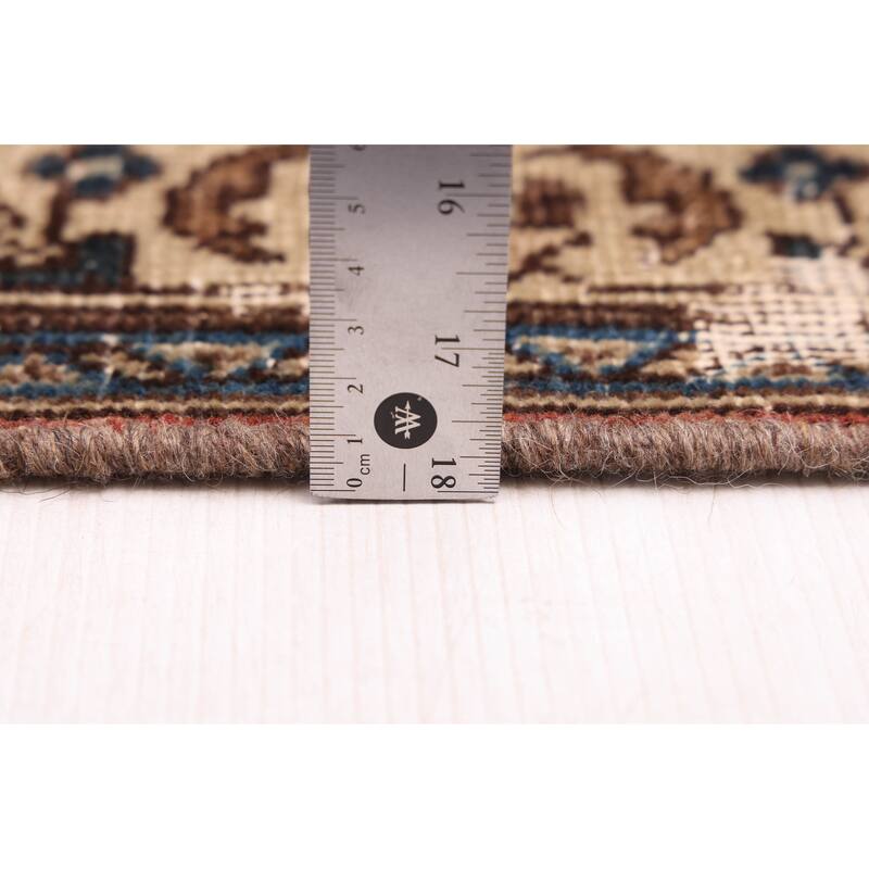 ECARPETGALLERY Hand-knotted Antalya Vintage Dark Copper Wool Rug - 10'8 x 14'1