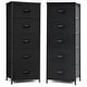 preview thumbnail 69 of 100, Home Bedroom Furniture 5-drawer Chest Vertical Storage Tower - Fabric Dresser