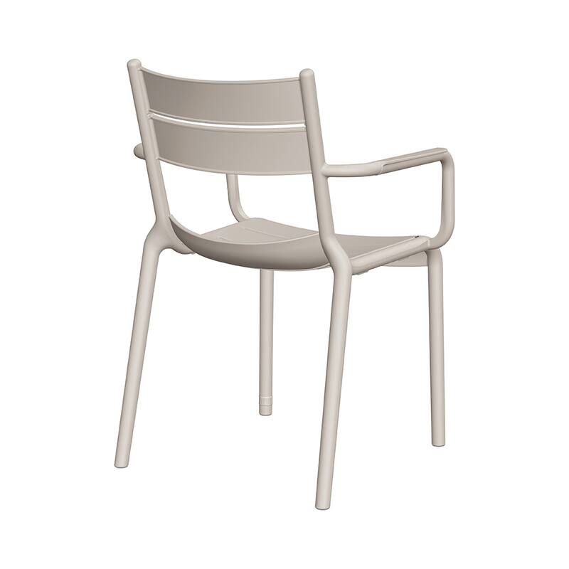 Naples Stackable Armchair, 2 Pcs - N/A