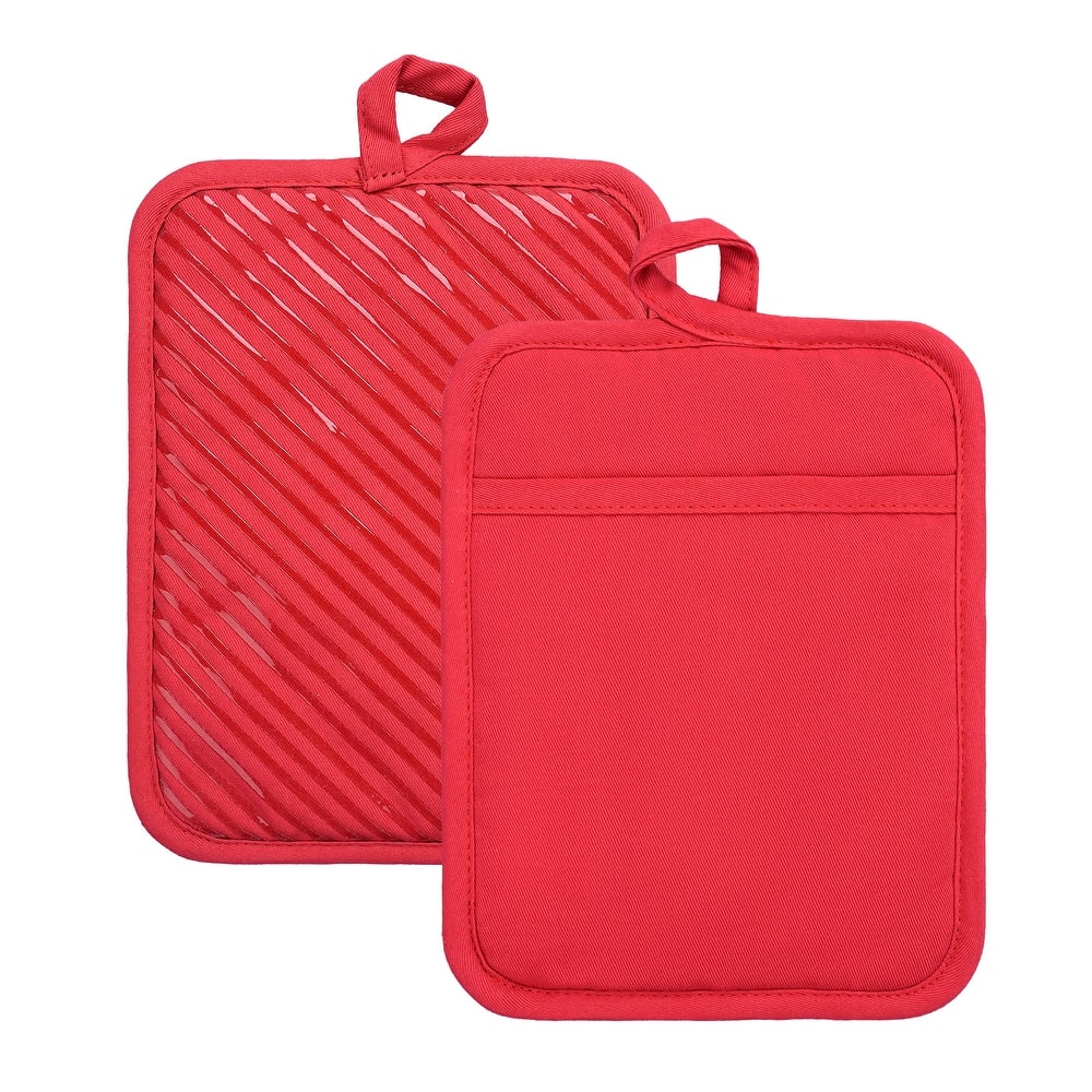 Silicon Print Pot holder-Pair