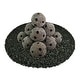 preview thumbnail 90 of 121, Ceramic Fire Balls for Indoor/ Outdoor Fire Pits or Fireplaces