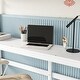 preview thumbnail 16 of 21, Multifunctional Design Pine Loft Bed with Built-in Desk, Ladder Platform, Ladders, Guardrails, Full Size
