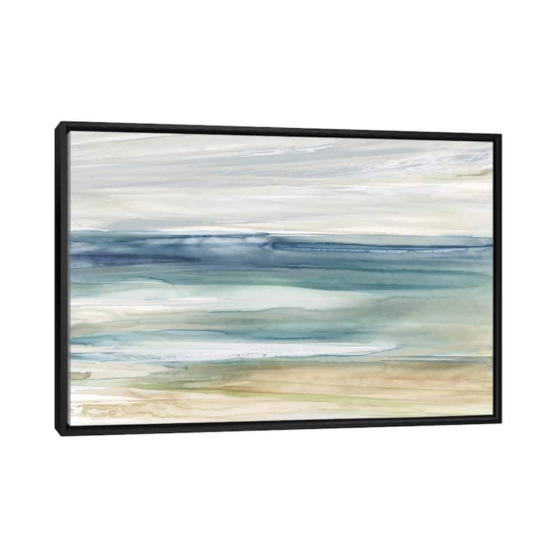 iCanvas "Ocean Breeze" by Carol Robinson Framed Canvas Print - Black - 26x40