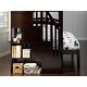 preview thumbnail 3 of 7, AFI Westbrook Twin over Full Size Staircase Bunk Bed with Bed Drawers & Charging Station in Espresso