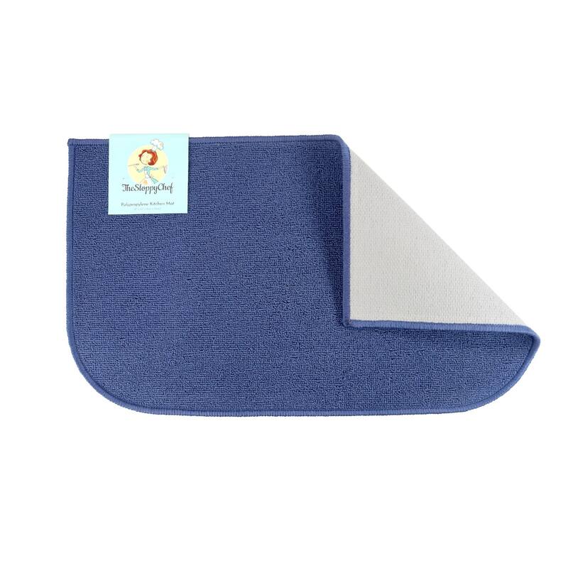 The Sloppy Chef D-Shaped Kitchen Rug - 18x30