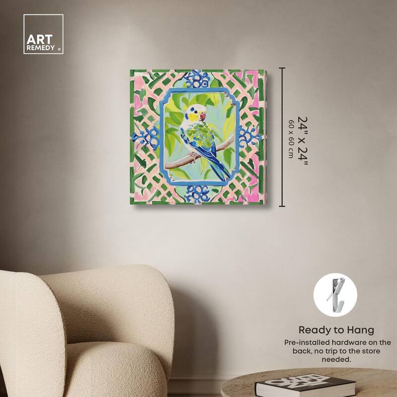 Garden Gate II Canvas by Art Remedy, Gallery Wrapped