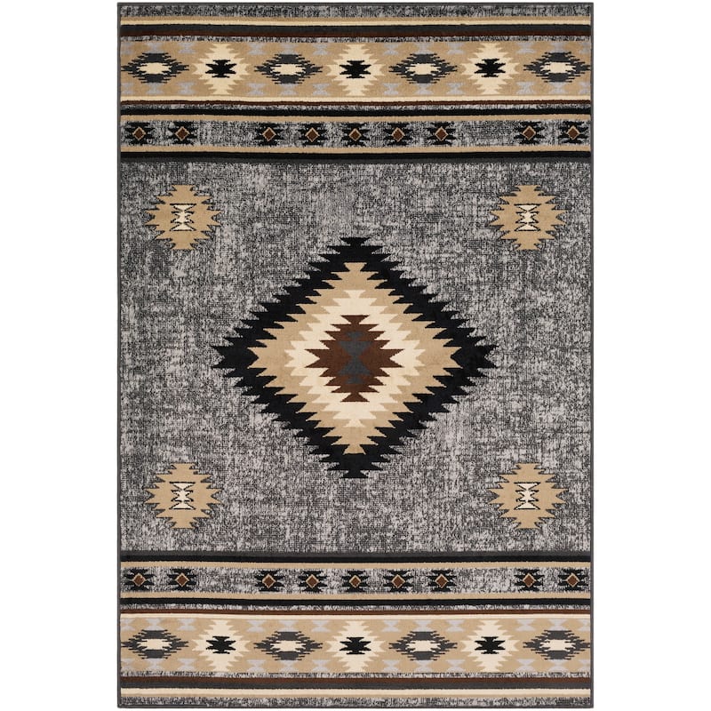 Livabliss Nurzhan Southwestern Area Rug